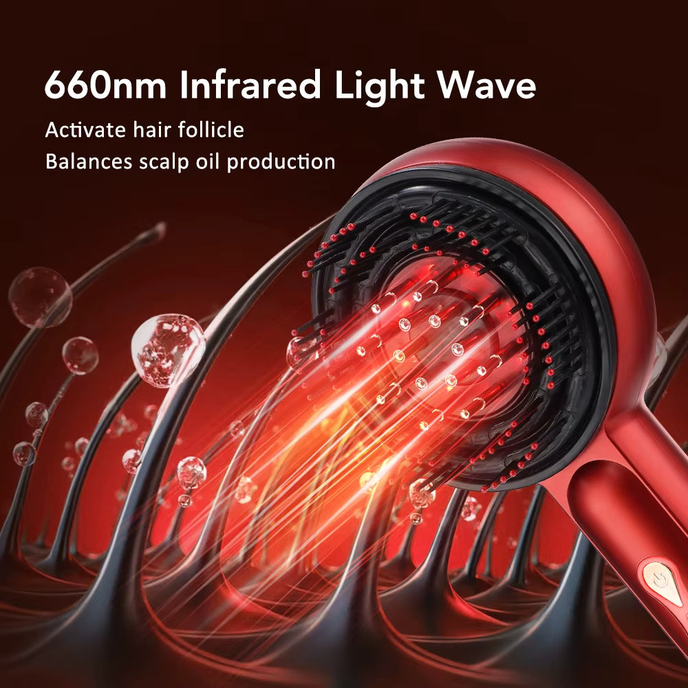 HealthHarmony™ Electric Red Light Massage Therapy Comb